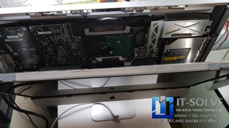 iMac opened for repair