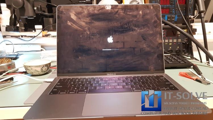 Macbook Air water damage repair