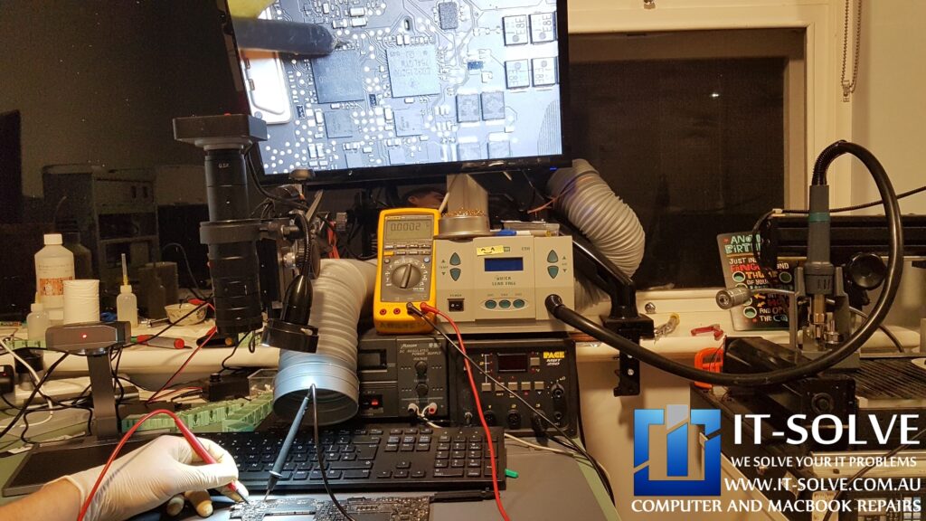 Our workshop is equipped with state of the art electronic repair equipment