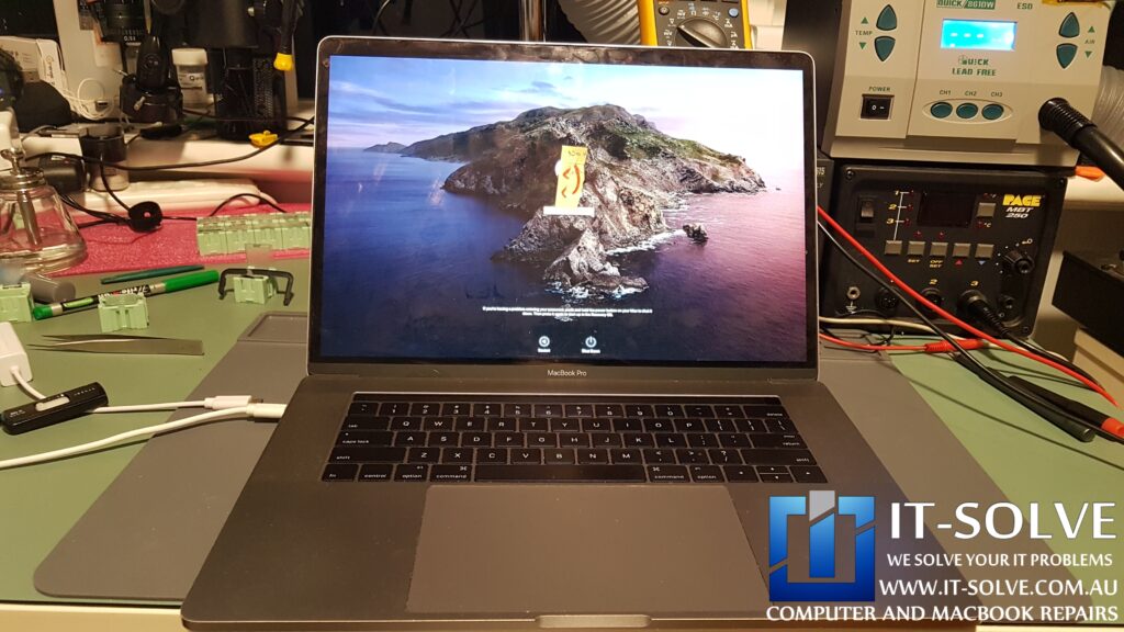 Successfully repaired liquid damaged 15" Macbook Pro 