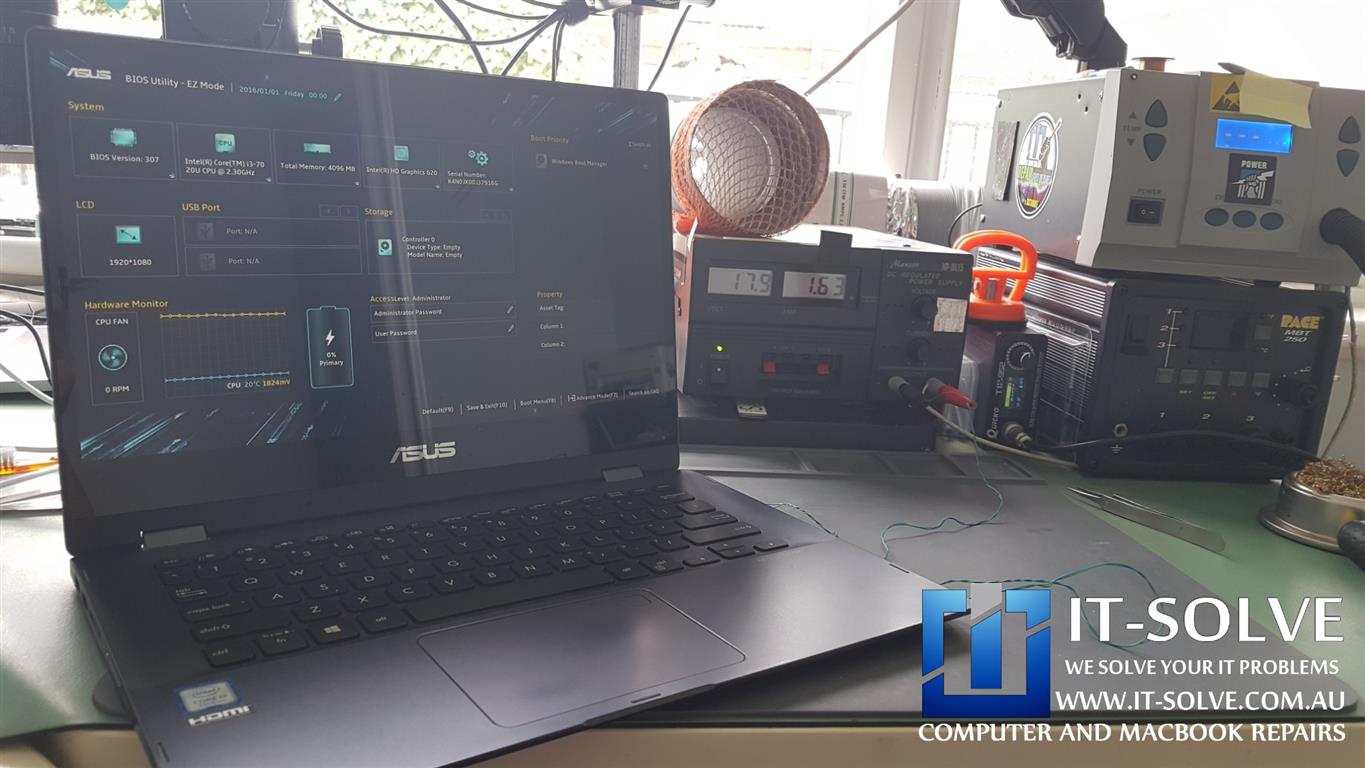 Asus Not Turning on Repair TP412 Laptop and Macbook Repairs Adelaide